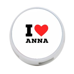 I Love Anna 4-port Usb Hub (one Side) by ilovewhateva