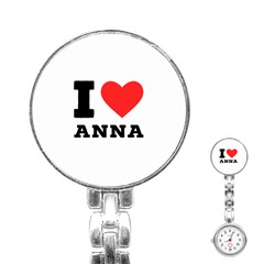 I Love Anna Stainless Steel Nurses Watch by ilovewhateva