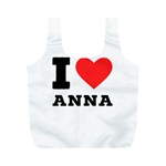 I love anna Full Print Recycle Bag (M) Front