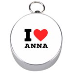 I love anna Silver Compasses Front