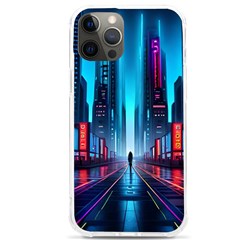 City People Cyberpunk Iphone 12 Pro Max Tpu Uv Print Case by Jancukart