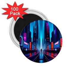 City People Cyberpunk 2 25  Magnets (100 Pack) 