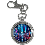 City People Cyberpunk Key Chain Watches Front