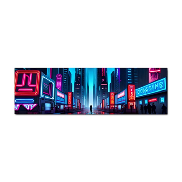 City People Cyberpunk Sticker Bumper (10 pack)