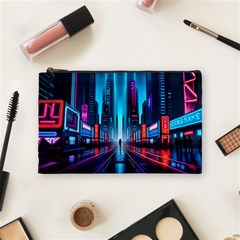 City People Cyberpunk Cosmetic Bag (medium)