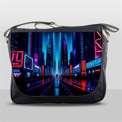 City People Cyberpunk Messenger Bag