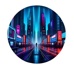 City People Cyberpunk Mini Round Pill Box