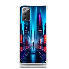 City People Cyberpunk Samsung Galaxy Note 20 Tpu Uv Case