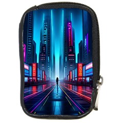 City People Cyberpunk Compact Camera Leather Case