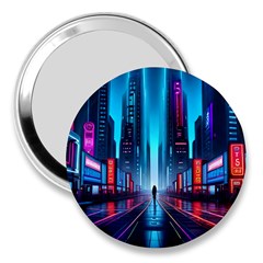 City People Cyberpunk 3  Handbag Mirrors