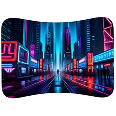 City People Cyberpunk Velour Seat Head Rest Cushion