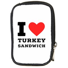 I Love Turkey Sandwich Compact Camera Leather Case by ilovewhateva