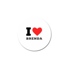 I Love Brenda Golf Ball Marker (4 Pack) by ilovewhateva