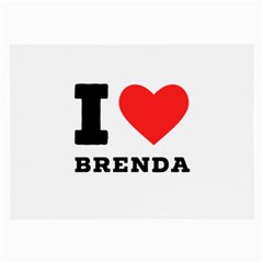 I Love Brenda Large Glasses Cloth by ilovewhateva