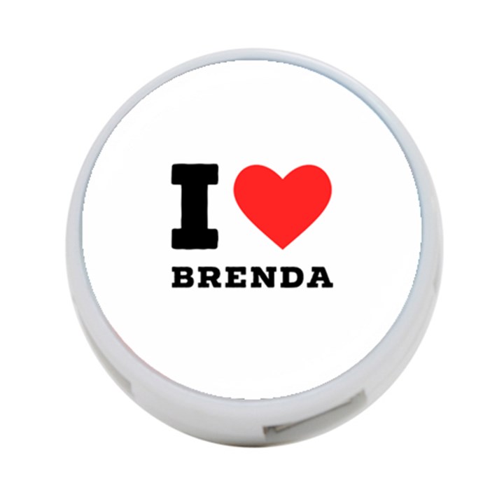 I love brenda 4-Port USB Hub (One Side)