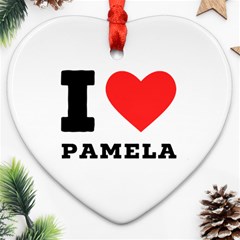 I Love Pamela Ornament (heart) by ilovewhateva