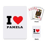 I love pamela Playing Cards Single Design (Rectangle) Back