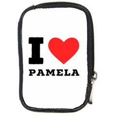 I Love Pamela Compact Camera Leather Case by ilovewhateva