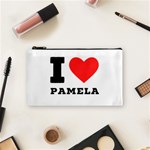 I love pamela Cosmetic Bag (Small) Front