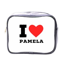 I Love Pamela Mini Toiletries Bag (one Side) by ilovewhateva