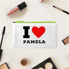 I Love Pamela Cosmetic Bag (xs) by ilovewhateva