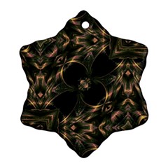 Flytrap Snowflake Ornament (two Sides) by MRNStudios