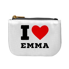 I Love Emma Mini Coin Purse by ilovewhateva