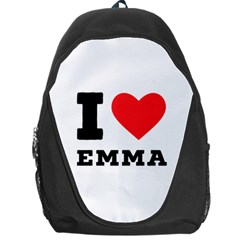 I Love Emma Backpack Bag by ilovewhateva