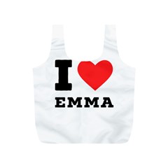 I Love Emma Full Print Recycle Bag (s) by ilovewhateva