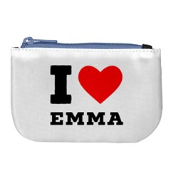 I Love Emma Large Coin Purse by ilovewhateva