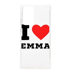 I Love Emma Samsung Galaxy Note 20 Ultra Tpu Uv Case by ilovewhateva