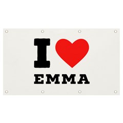 I Love Emma Banner And Sign 7  X 4  by ilovewhateva