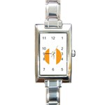 Zip Pay Special Series 16 Rectangle Italian Charm Watch Front