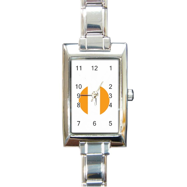 Zip Pay Special Series 16 Rectangle Italian Charm Watch