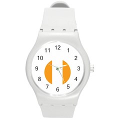 Zip Pay Special Series 16 Round Plastic Sport Watch (m) by Mrsondesign