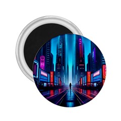 City People Cyberpunk 2 25  Magnets