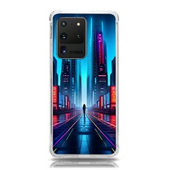 City People Cyberpunk Samsung Galaxy S20 Ultra 6 9 Inch Tpu Uv Case by Jancukart