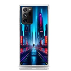 City People Cyberpunk Samsung Galaxy Note 20 Ultra Tpu Uv Case