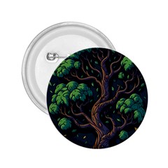 Tree Nature Cartoon Drawing Comic 2 25  Buttons