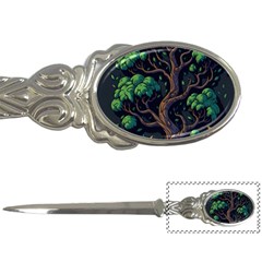 Tree Nature Cartoon Drawing Comic Letter Opener by Jancukart