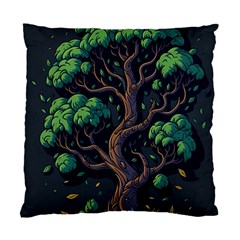 Tree Nature Cartoon Drawing Comic Standard Cushion Case (one Side) by Jancukart