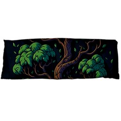 Tree Nature Cartoon Drawing Comic Body Pillow Case (dakimakura) by Jancukart