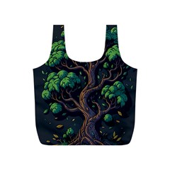 Tree Nature Cartoon Drawing Comic Full Print Recycle Bag (s) by Jancukart