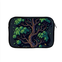 Tree Nature Cartoon Drawing Comic Apple Macbook Pro 15  Zipper Case