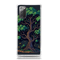 Tree Nature Cartoon Drawing Comic Samsung Galaxy Note 20 Tpu Uv Case