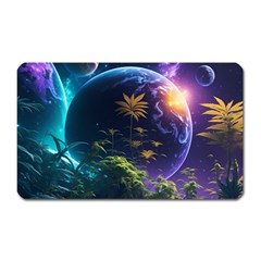 Fantasy People Mysticism Composing Magnet (rectangular)