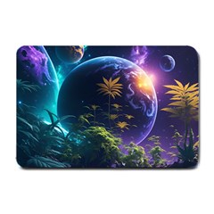 Fantasy People Mysticism Composing Small Doormat by Jancukart