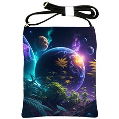 Fantasy People Mysticism Composing Shoulder Sling Bag