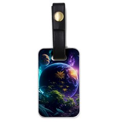 Fantasy People Mysticism Composing Luggage Tag (one Side)