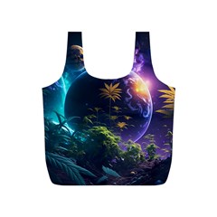 Fantasy People Mysticism Composing Full Print Recycle Bag (s) by Jancukart